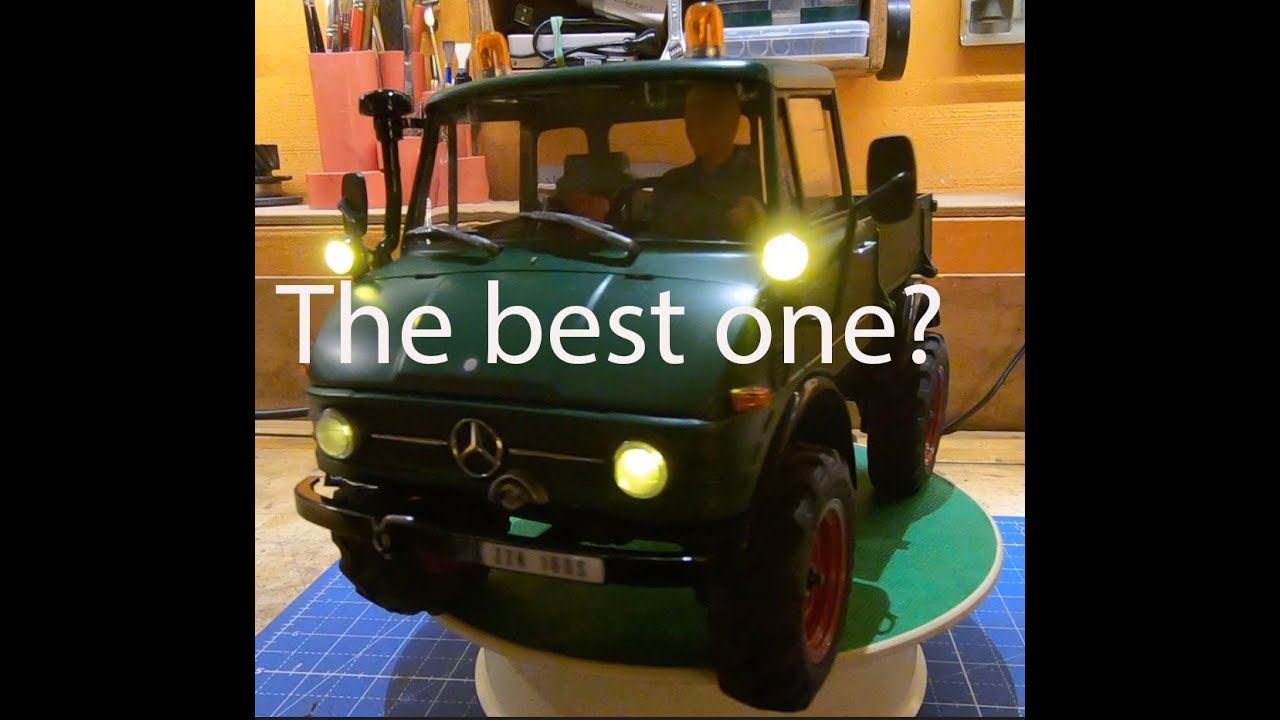 FMS Unimog 421 at the end UPGRADED. Part 3 - YouTube