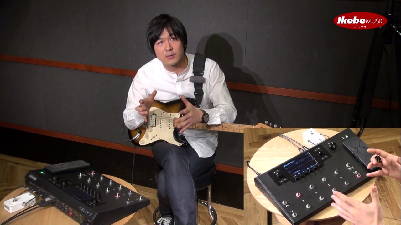 池部楽器店】LINE 6 HELIX LTを試奏してみた！ Feat.ボーグ / 藤本大貴