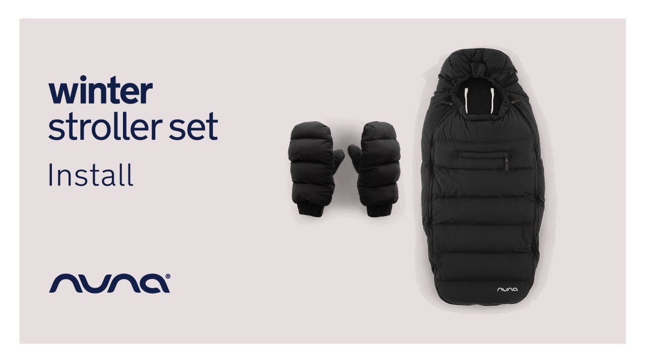 How to install Nuna Winter Stroller Set | Tutorial - YouTube