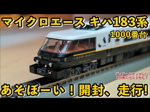 Nゲージ】マイクロエースキハ183系1000番台特急あそぼーい！号開封
