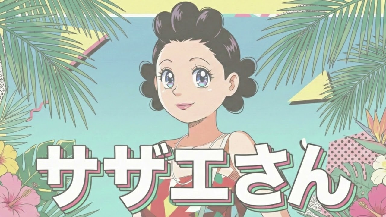 サザエさん症候群をちょっと軽くする80sシティポップカバー｜Sazae-san