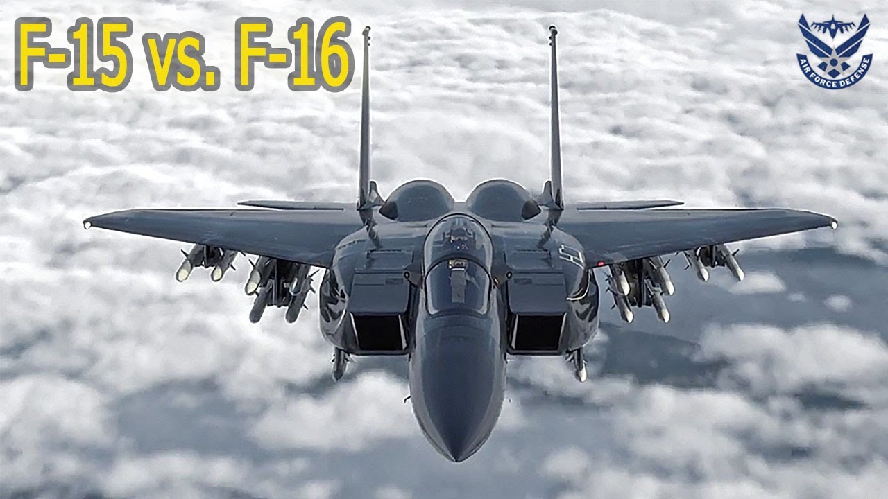 F-15 Vs F-16 | Which is better F-15 or F-16? - YouTube