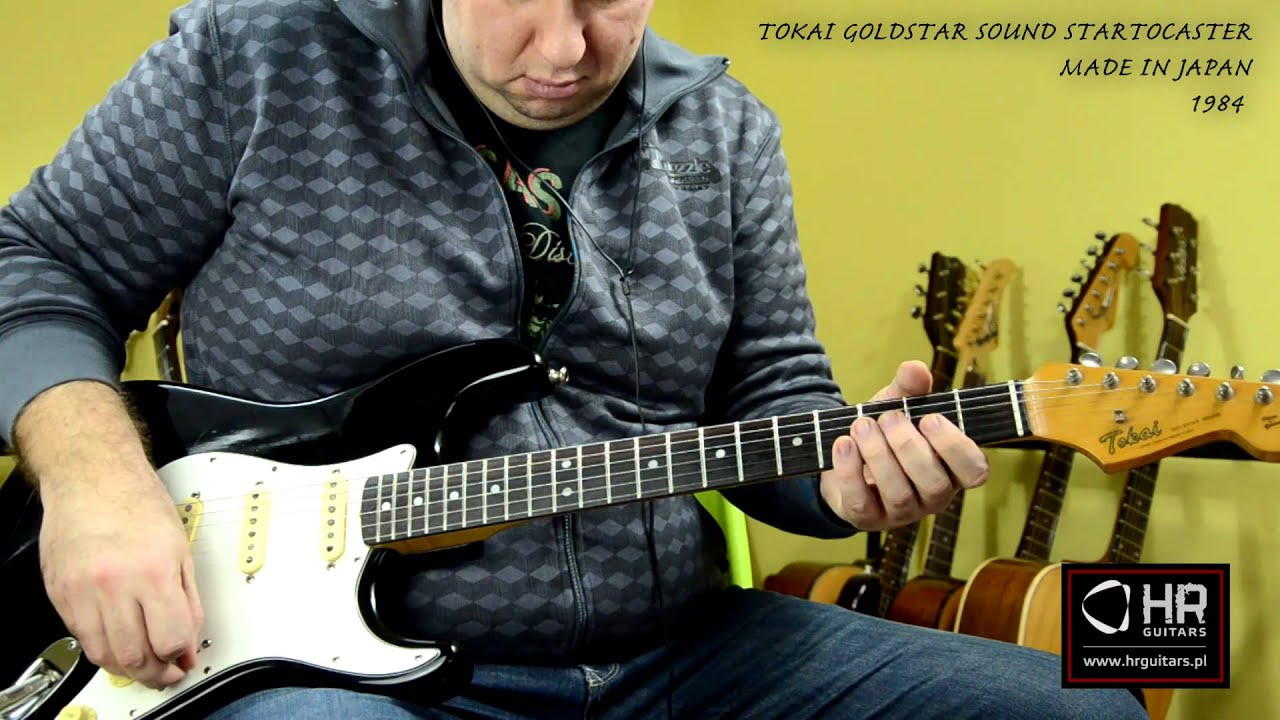 TOKAI GOLDSTAR SOUND STRATOCASTER, JAPAN, 1984 - YouTube