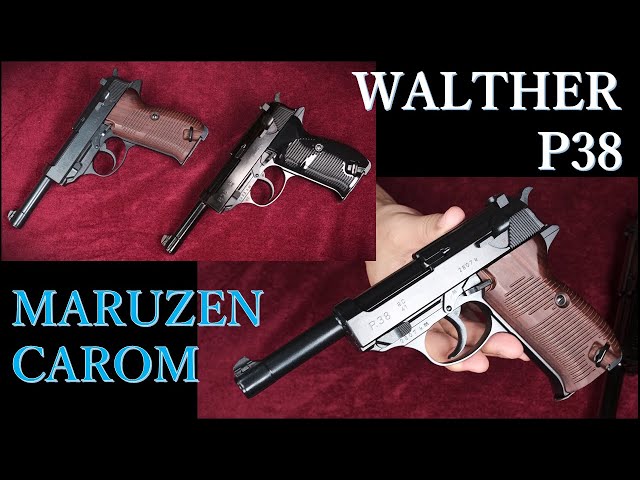 Walther P38 / Maruzen & CAROM: Comparison with Black Metal - Re