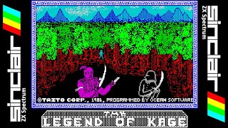 THE LEGEND OF KAGE (1987) Walkthrough, ZX Spectrum - YouTube