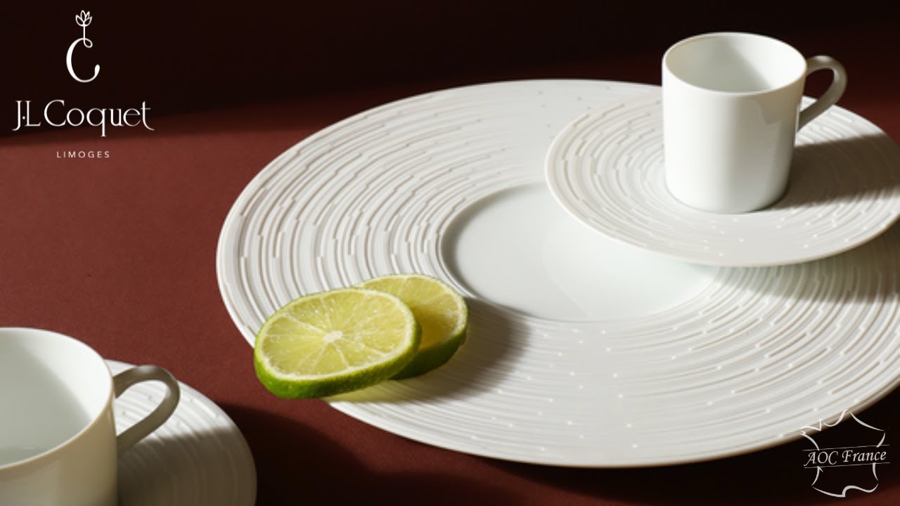 JL Coquet ジャンルイコケ プレート 4枚 J.L Coquet - ジャン・ルイ