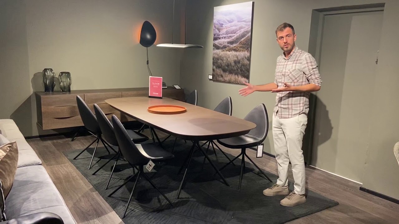 OTTAWA extendable dining table - YouTube
