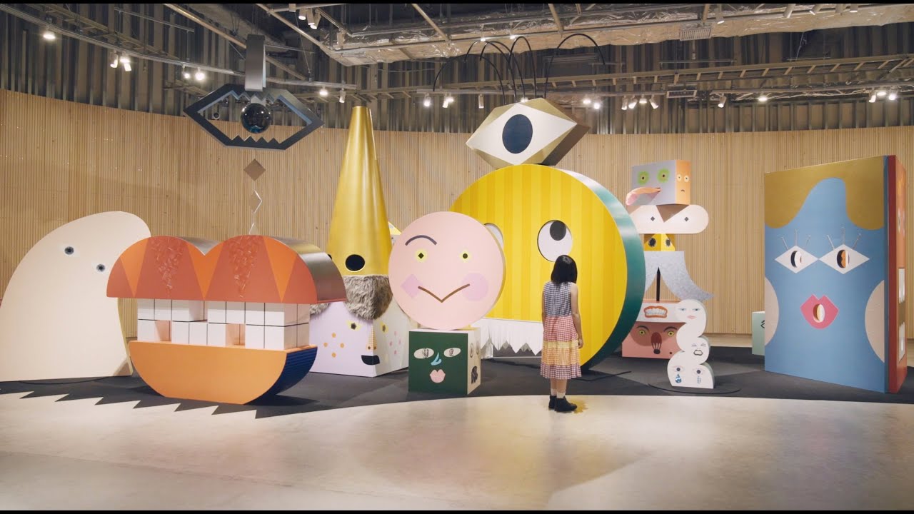 PLAY! MUSEUM「tupera tuperaのかおてん.」CM④新作「かおカオス