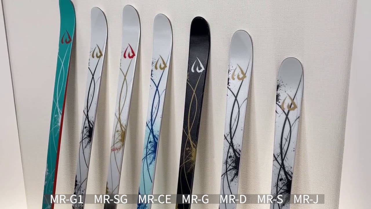 ID One USA MR-G Mogul Ski 168 cm available in Black White White