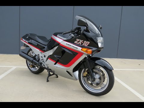 Kawasaki ZX-10 1988-89 - YouTube