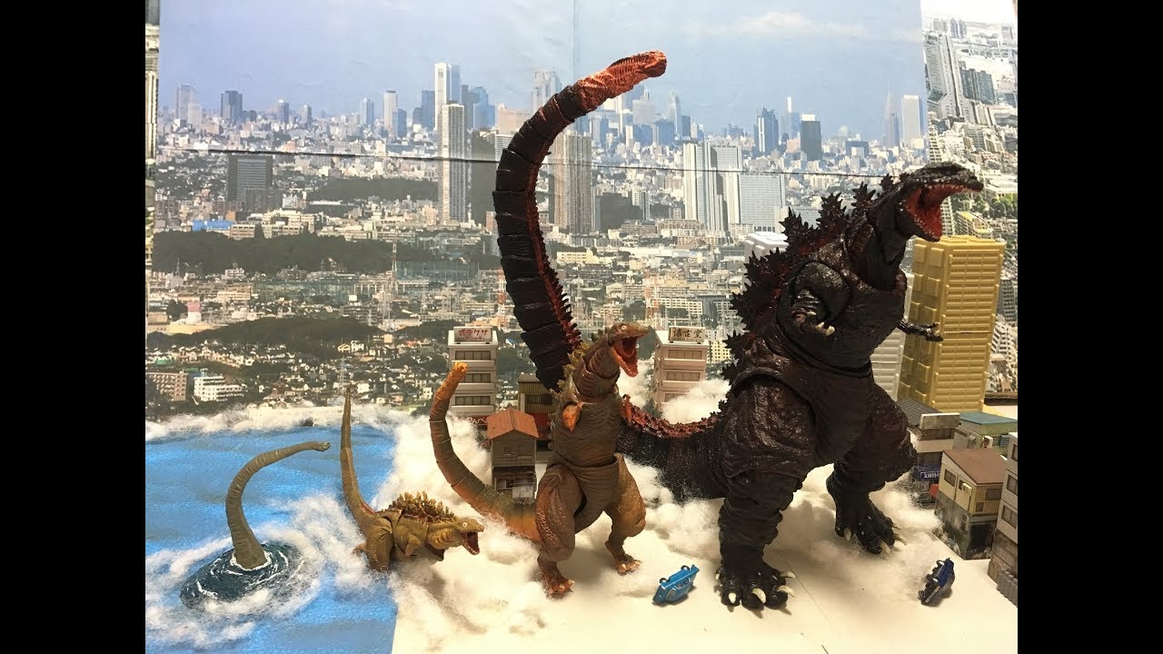 S.H.MonsterArtsシン・ゴジラ第2形態＆第3形態セット レビュー