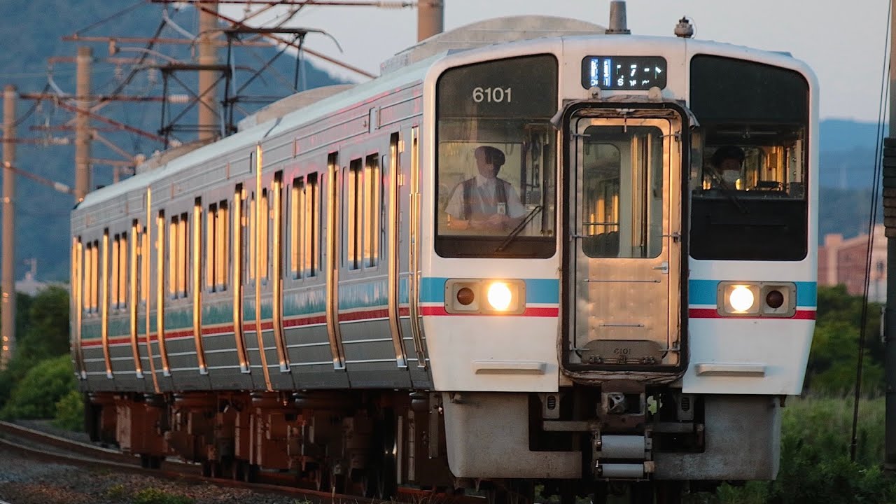 JR予讃線 1253M 快速サンポート 琴平行き 6000系(第1編成/四カマC1編成