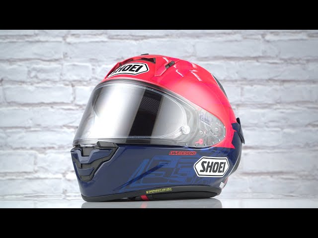 Shoei X-15 Marquez 7 Helmet - YouTube