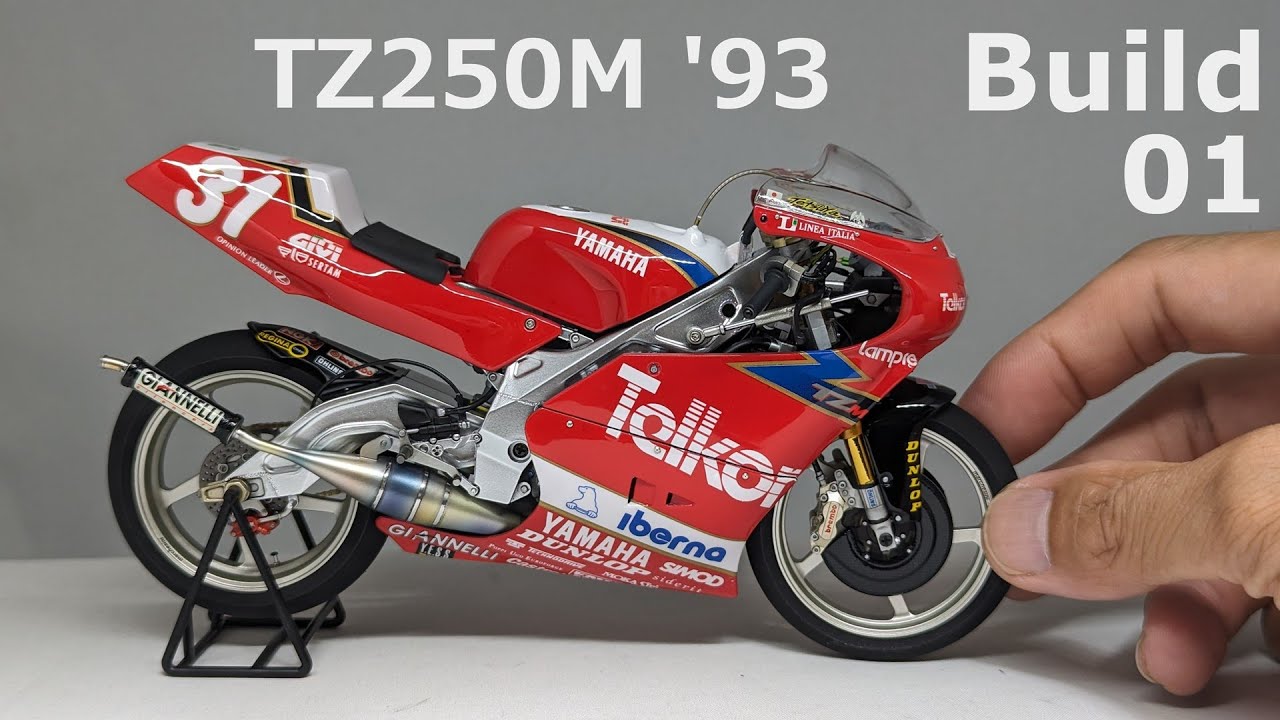 Build TAMIYA 1/12 TZ250M '93 (原田哲也) #01 - YouTube