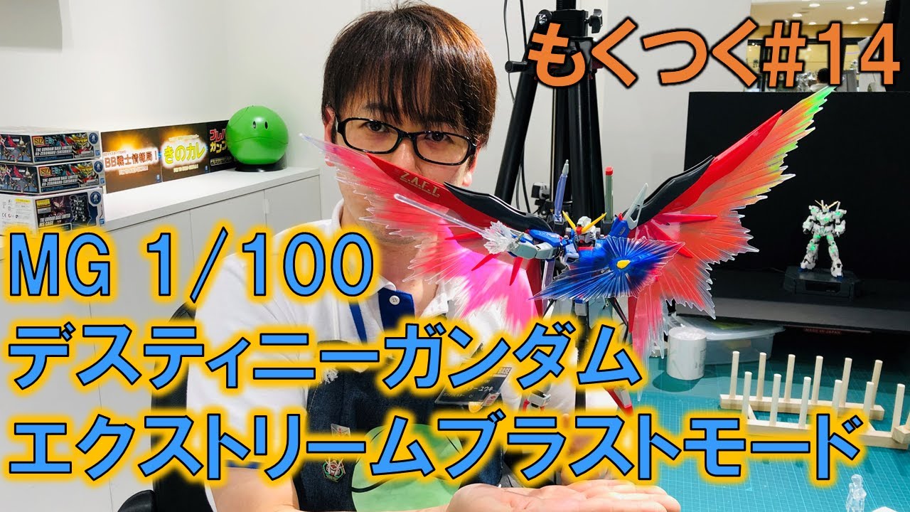もくつく＃14 （MG 1/100 デスティニーガンダム エクストリーム
