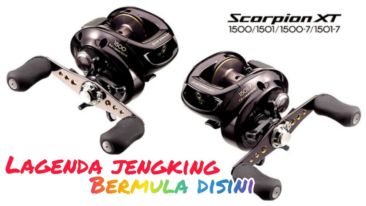 SHIMANO SCORPION XT 1501 JDM MALAYSIA - YouTube