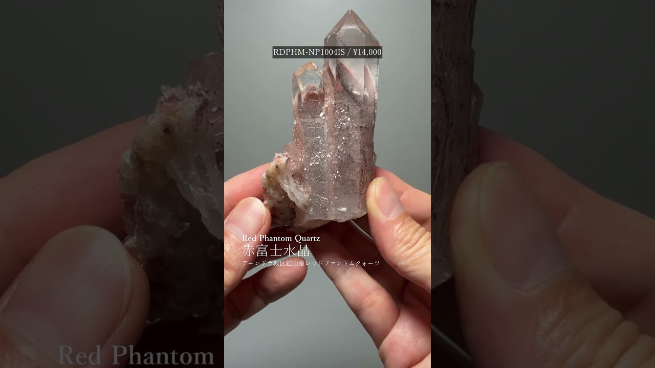 トップクォリティ]インド/アーンドラ教区鉱山産レッドファントム