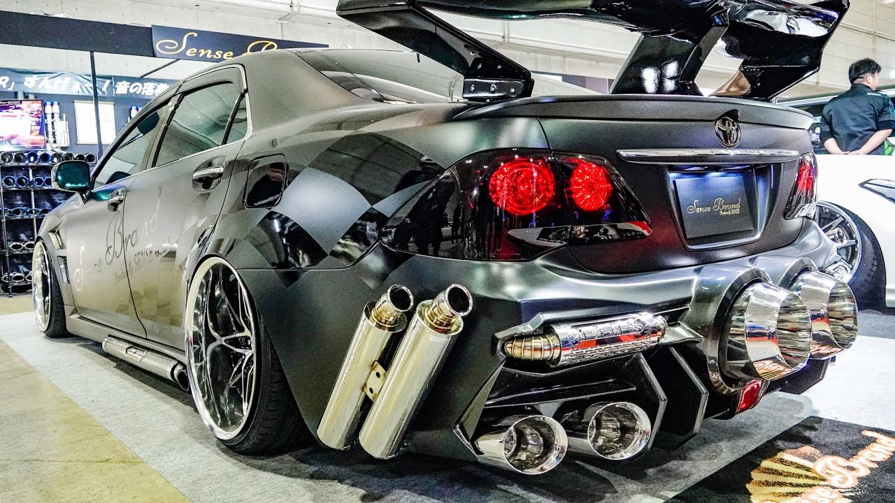 4K)SenseBrand TOYOTA 200 CROWN monster muffler センスブランド 200