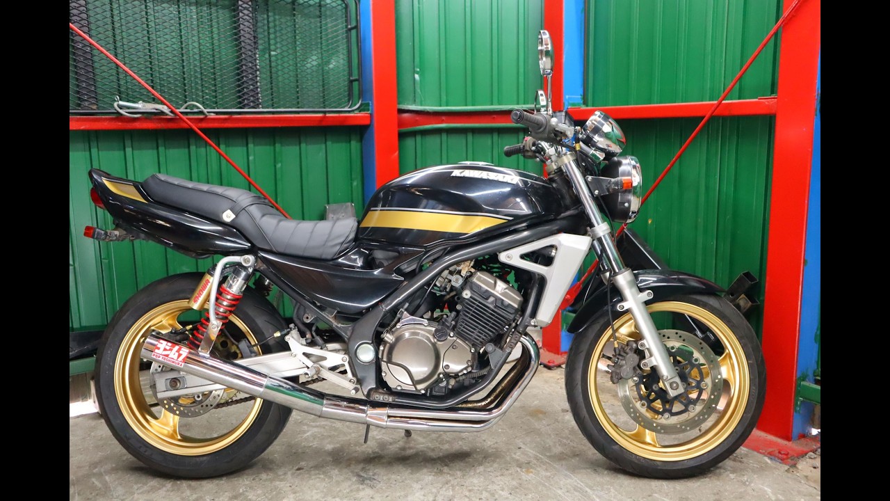 ☆バリオス2☆後期型☆2005年式モデル☆ショート管☆タイガーライン