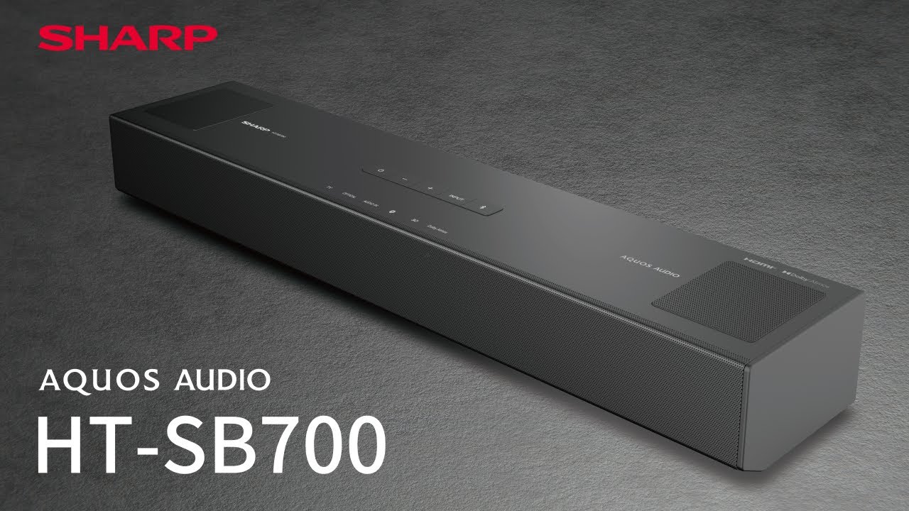 サウンドバーHT-SB700：シャープ - YouTube