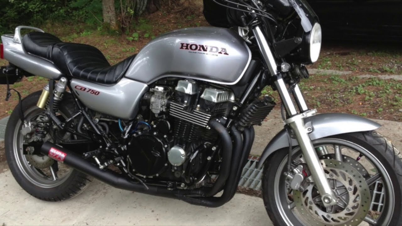 モリワキ ショート管 CB750(RC42) - YouTube