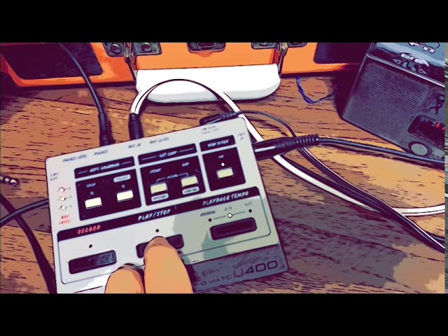 Akai U400 Looper Idioteque - YouTube
