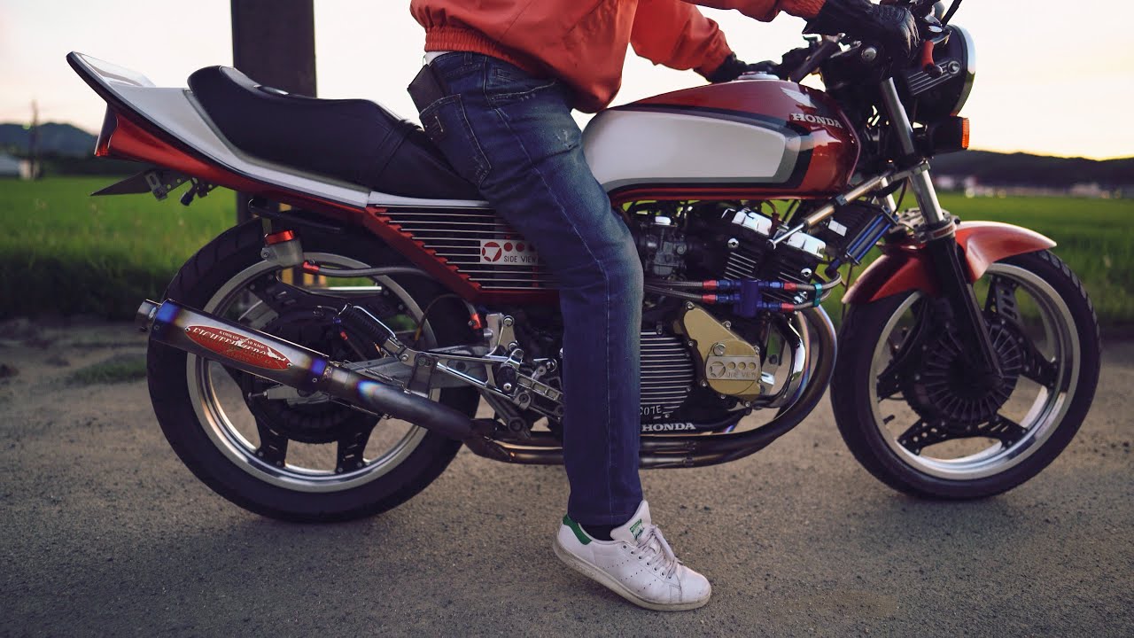 マフラー音】聞かないと損!!「CBX400F FIGHTER ZERO管チタンマフラー