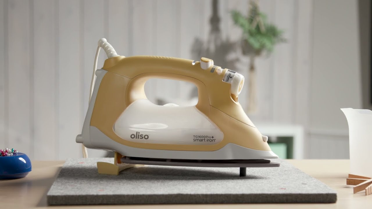 Oliso TG1600 Pro Plus Smart Iron - YouTube