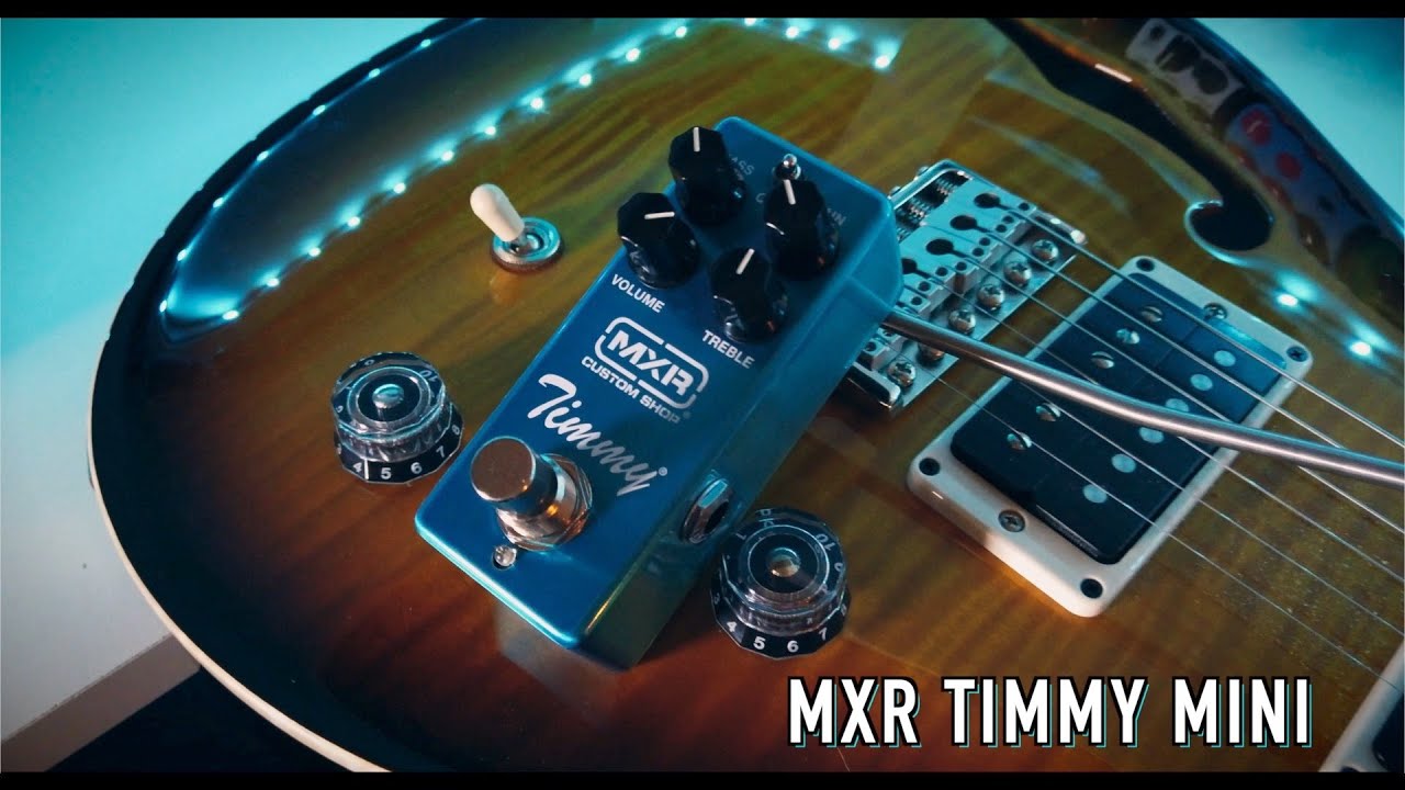 MXR Timmy Mini || Palm Sized OD With Stadium Sized Tone! - YouTube