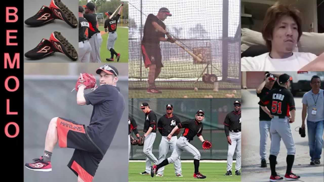 イチローの新スパイク「ビモロ」の特徴 - YouTube
