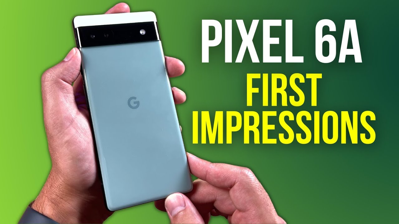 Google Pixel 6a Unboxing & First Impressions! (Sage) - YouTube