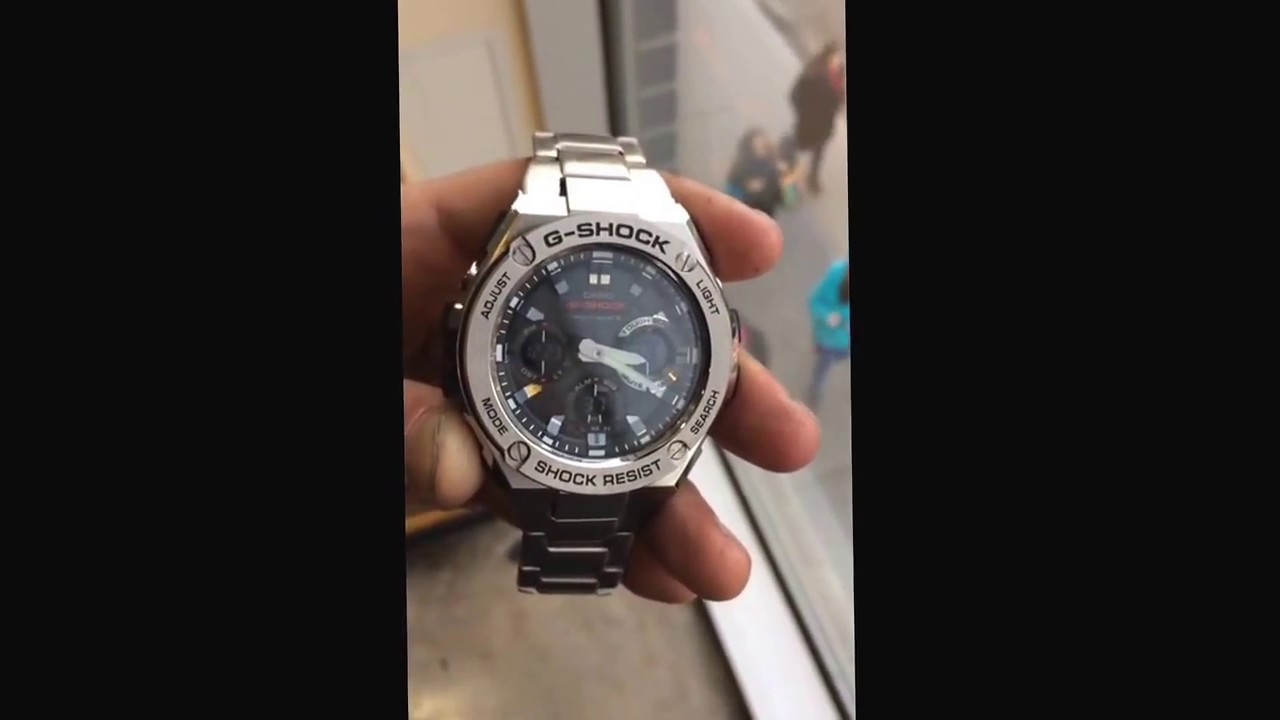Casio G-Shock G-STEEL GST-W110D Review!! - YouTube