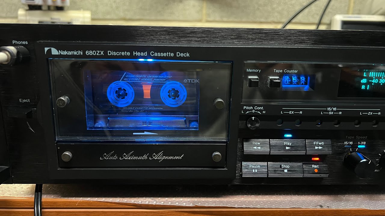 Does half-speed recording sound bad on Nakamichi 680zx? - YouTube