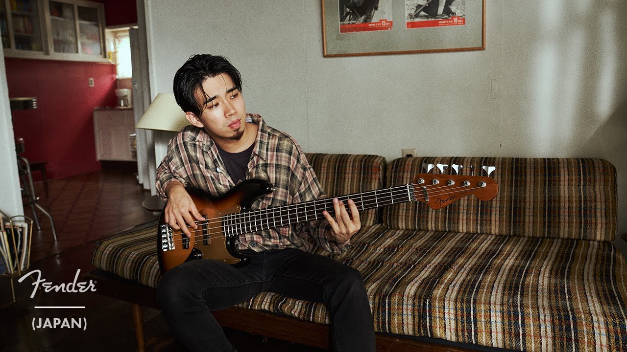 DELUXE JAZZ BASS® V KAZUKI ARAI EDITION | Fender - YouTube