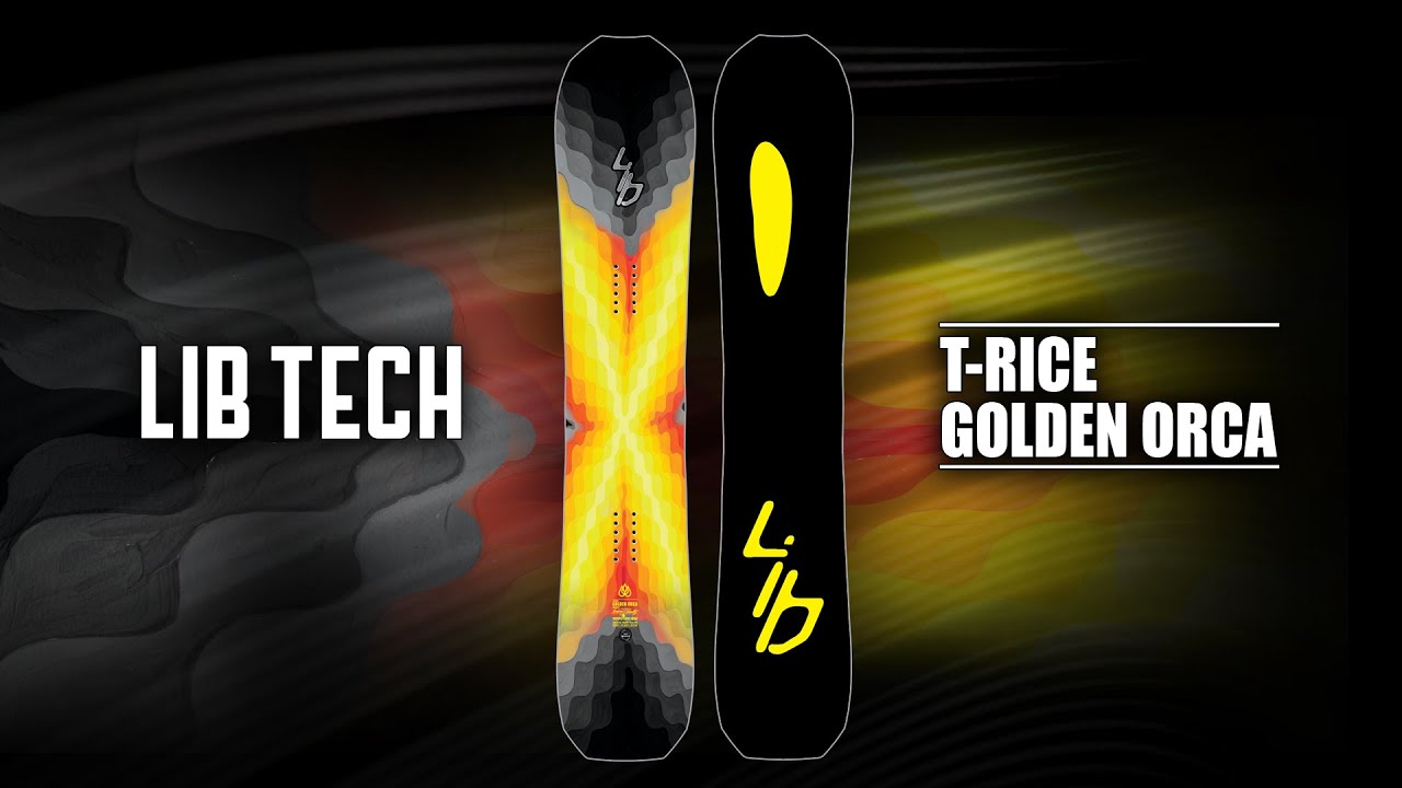 GOLDEN ORCA | 2022-2023 LIB TECH SNOWBOARD - YouTube