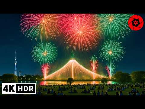 2025 Tokyo Fireworks Season Begins - 4K HDR - YouTube