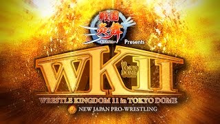 WRESTLE KINGDOM 11OPENING VTR - YouTube