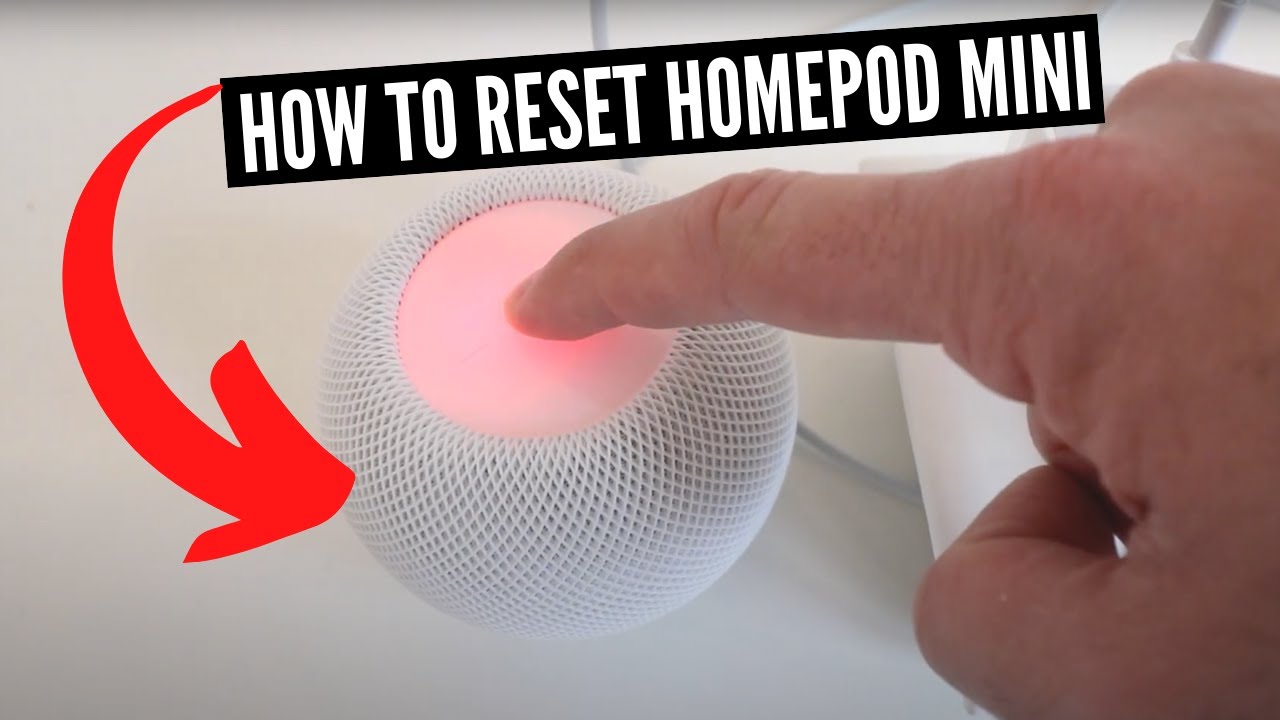 How To Factory Reset HomePod Mini - YouTube