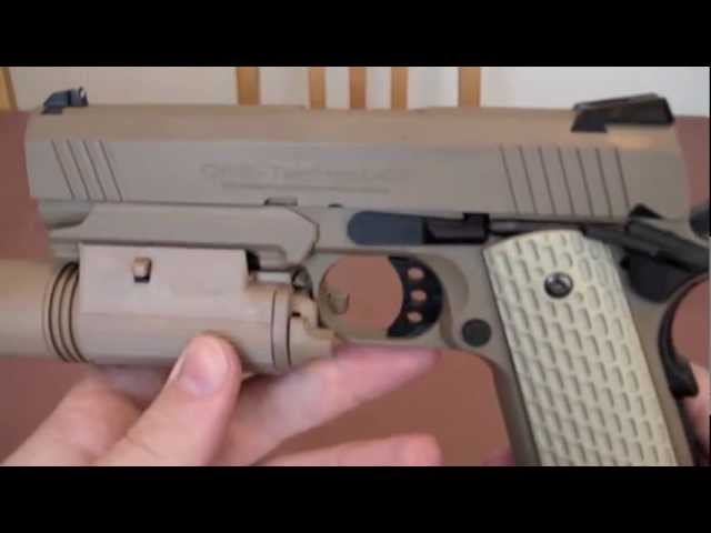 Tokyo Marui Desert Warrior 4.3 Airsoft Pistol Review - YouTube