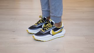 Nike x Sacai x Undercover LD Waffle 'Black Bright Citron' Unboxing