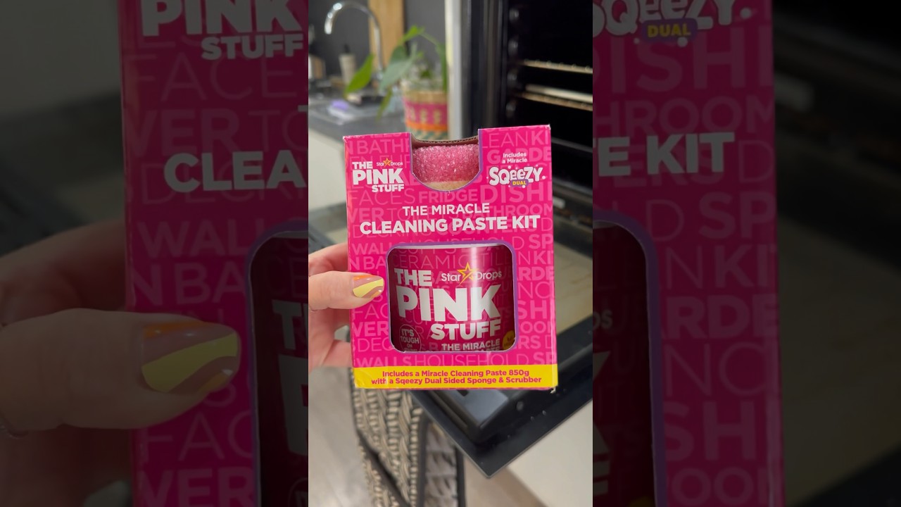 The Pink Stuff Cleaning Paste Kit (850g) + 1 SQeeZY Dual-Sided