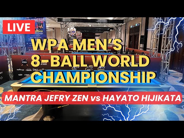 JEFRY ZEN MANTRA vs HAYATO HIJIKATA〜World 8-Ball Championship2025