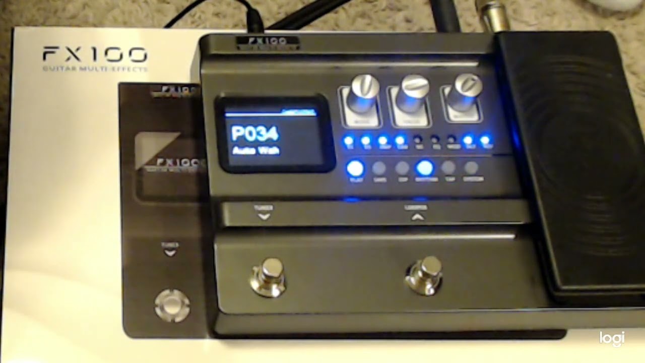 FX100 Multi Effects Pedal by Flamma - YouTube