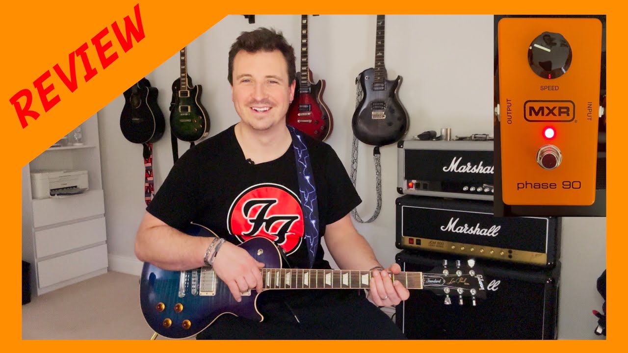 Review: MXR Phase 90 Guitar Pedal 🔊 (Demo with Chris Berrow