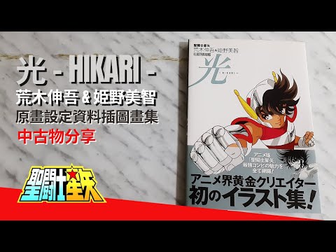 聖鬥士星矢插圖畫集光荒木伸吾& 姫野美智Saint Seiya HIKARI Official