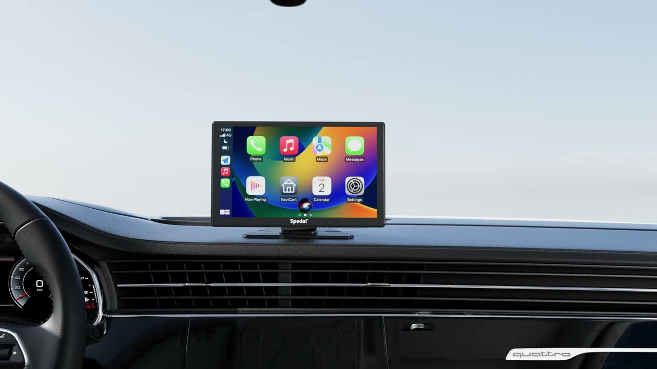 Spedal CL810--9 INCH WIRELESS APPLE CARPLAY & ANDROID AUTO - YouTube
