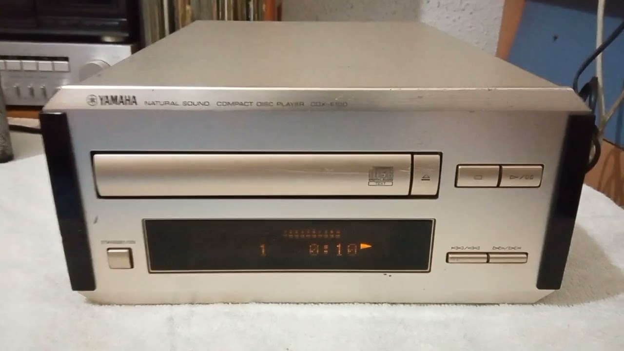 Yamaha CDX-E100 CD Player - YouTube
