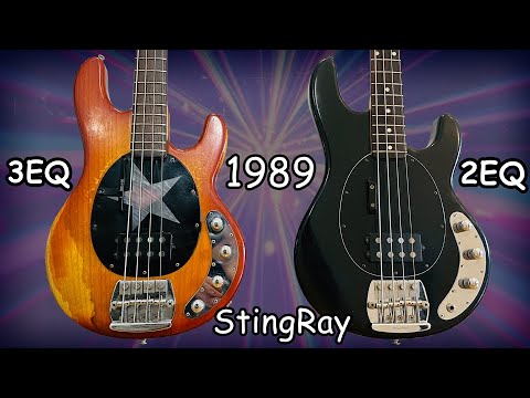 Music Man StingRay 1989 - 2 band VS 3 band EQ - YouTube