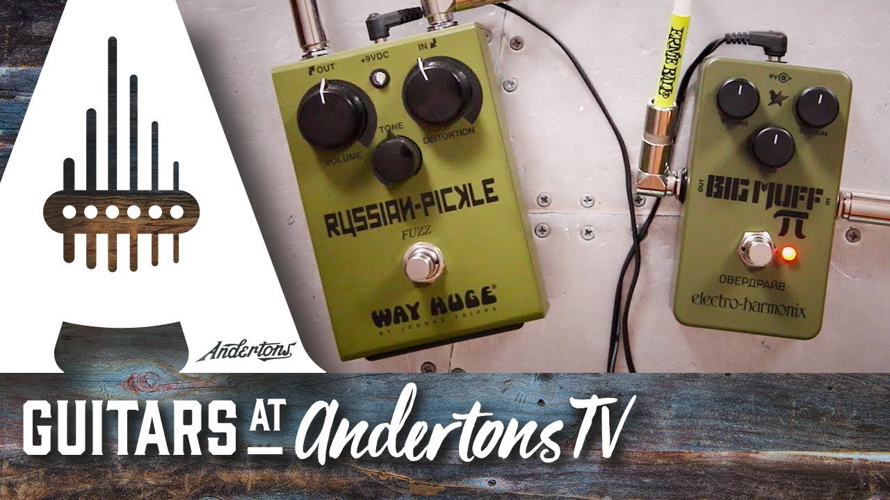 EHX Russian Big Muff vs Way Huge Russian Pickle - YouTube