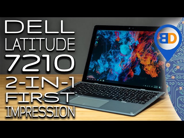 Dell Latitude 7210 2-in-1 Unboxing and First Impression - YouTube